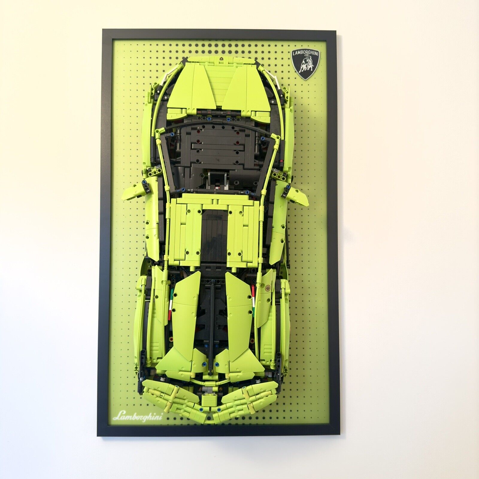 Wall Display for LEGO® Technic 42115 Lamborghini Sián / Luxury