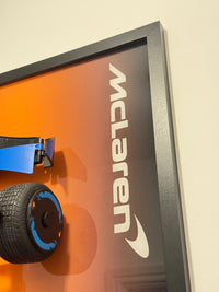 Premium Acrylic & Wood Wall Display for LEGO® Technic McLaren Formula 1™ Race Car (42141) – 80x50cm