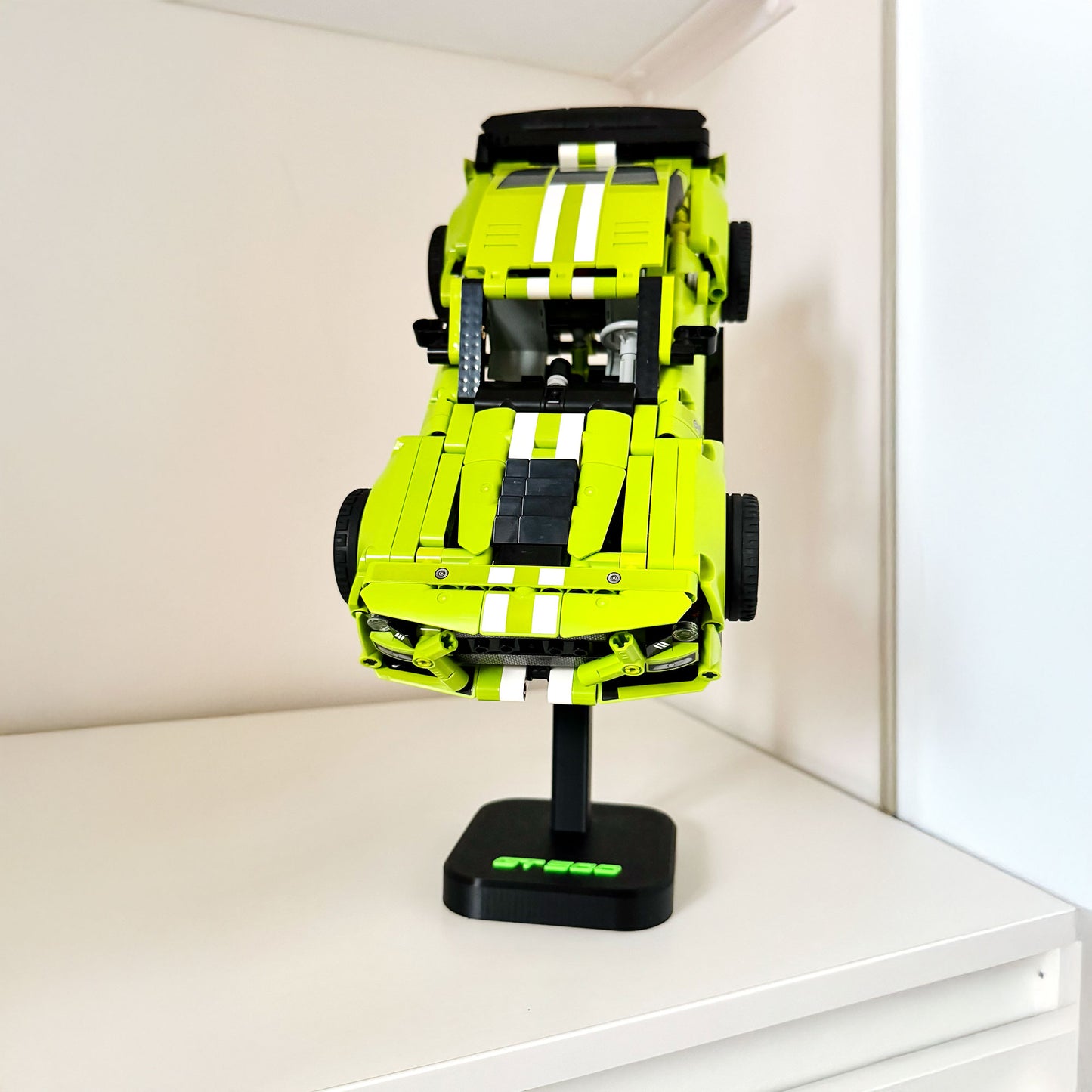 Elevate Display Stand for LEGO® Technic Ford Mustang Shelby GT500 (42138)