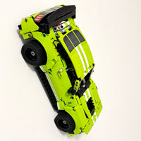 Horizontal Wall Mount for LEGO® Technic Ford Mustang Shelby GT500 (42138)