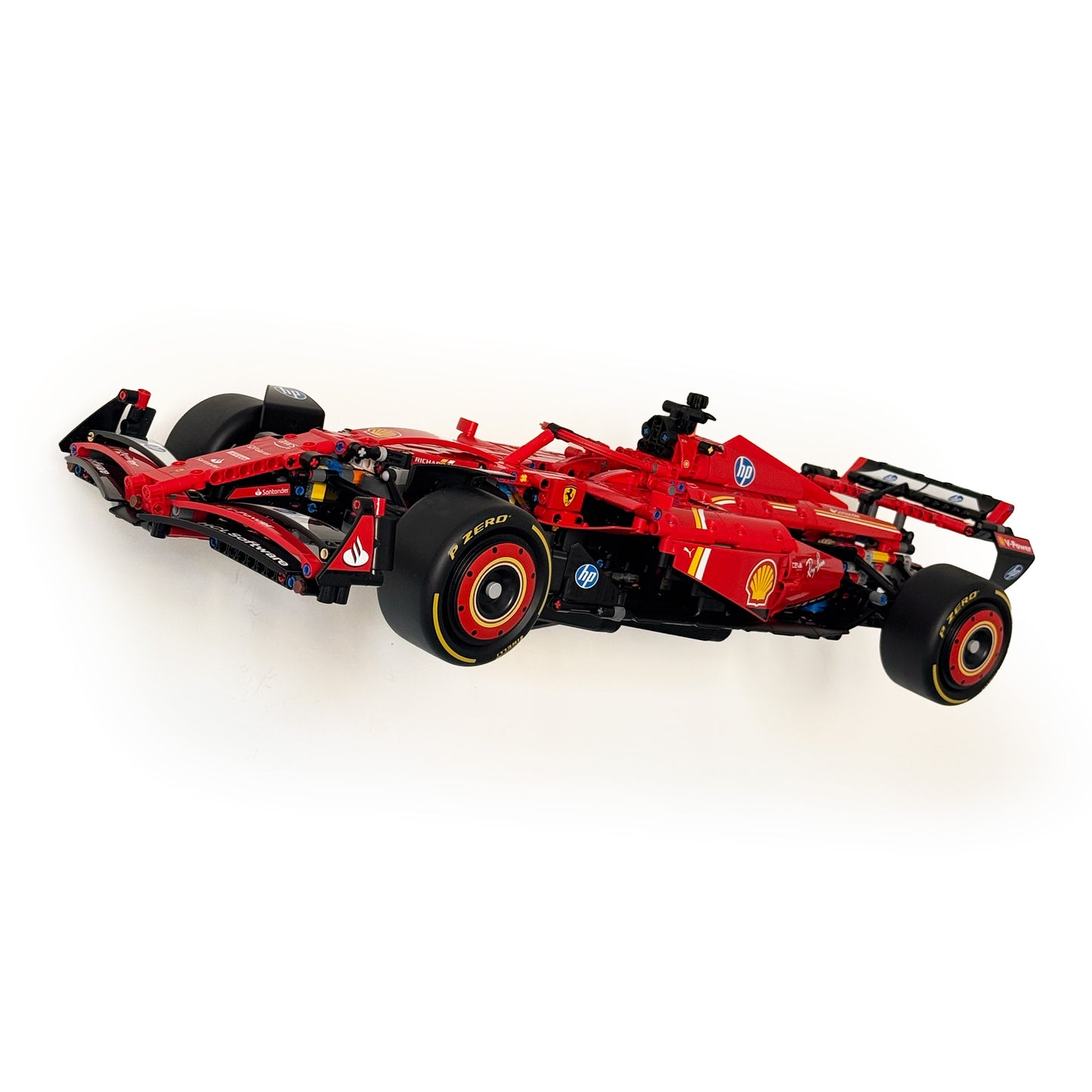 Angled Wall Mount for LEGO® Technic Ferrari SF-24 F1 Car (42207)