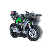 Horizontal Wall Mount for LEGO® Technic Kawasaki Ninja H2R (42170)
