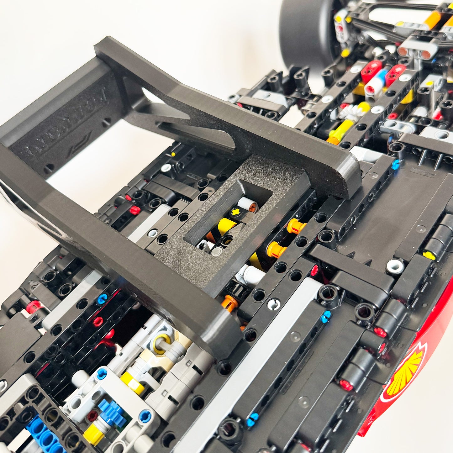 Angled Wall Mount for LEGO® Technic Ferrari SF-24 F1 Car (42207)